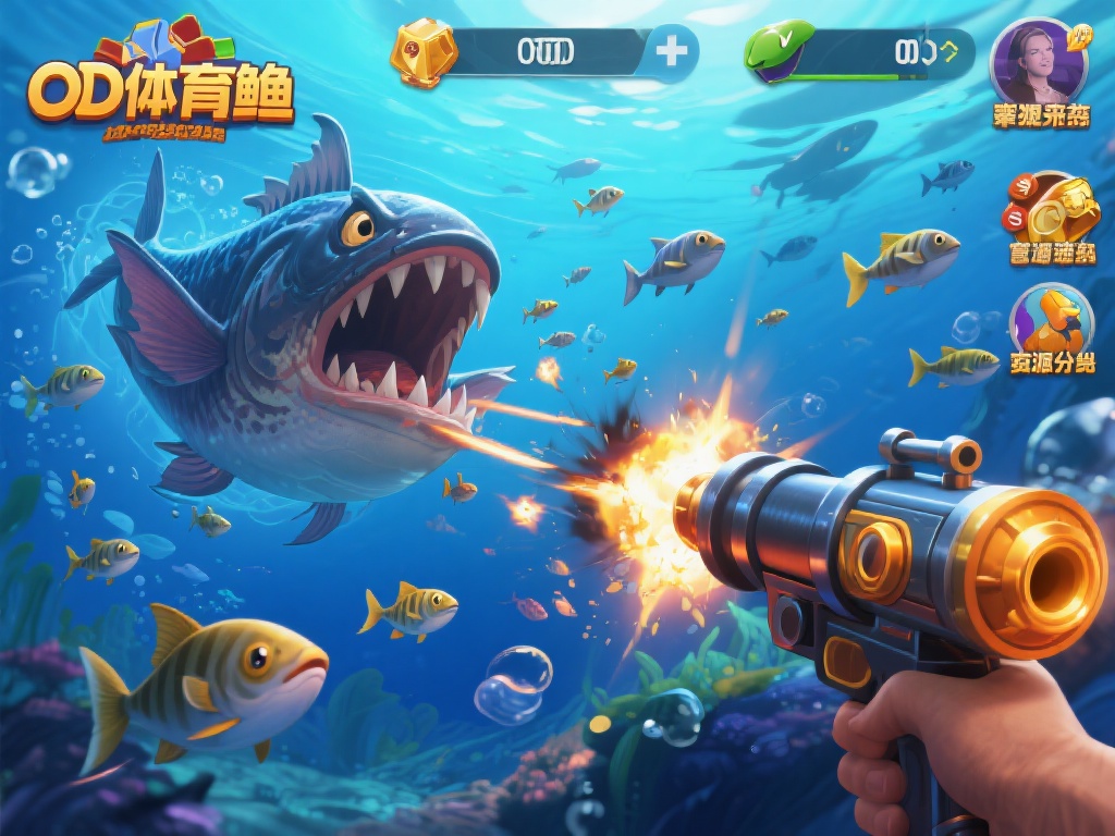 许多人认为捕鱼游戏全凭运气，但实际上，OD体育捕鱼